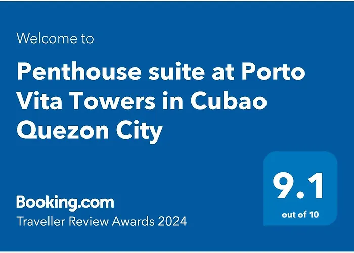 Penthouse At Porto Towers In Cubao Quezon Apartamento *